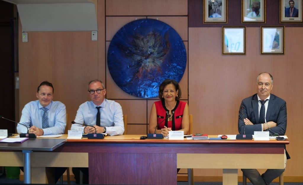 Les membres du Conseil de Surveillance (CS) guadeloupe